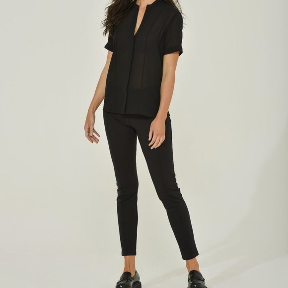 Black Ankle Pant | The ultimate eco-friendly professional leggings - Picture 6 of 13